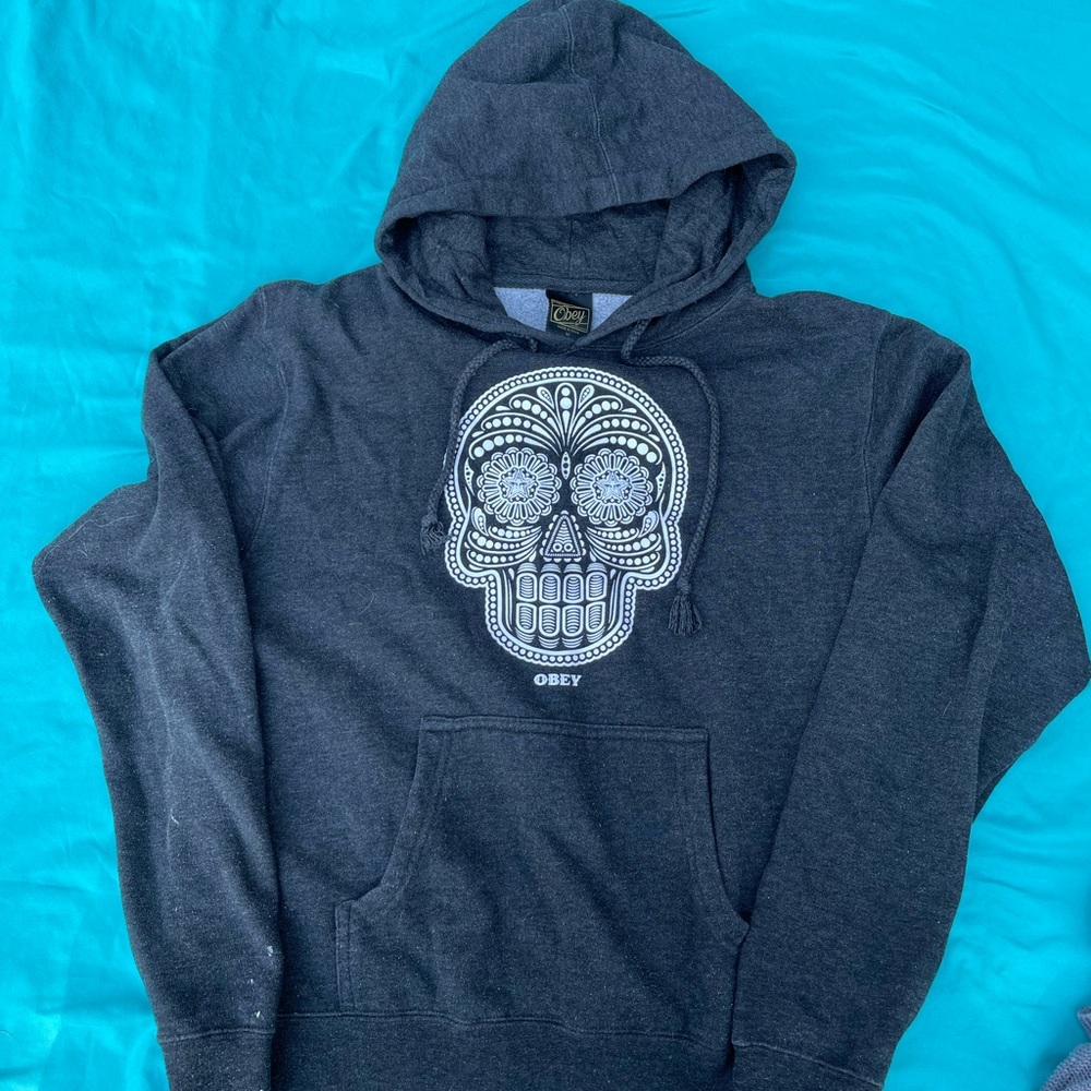 Obey Sugar Skull Hoodie